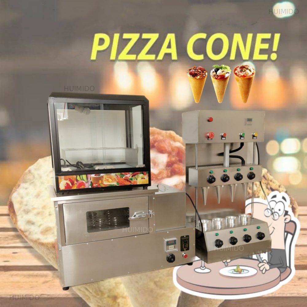 Healthy Snacks Food - Machine à pizza en cône populaire