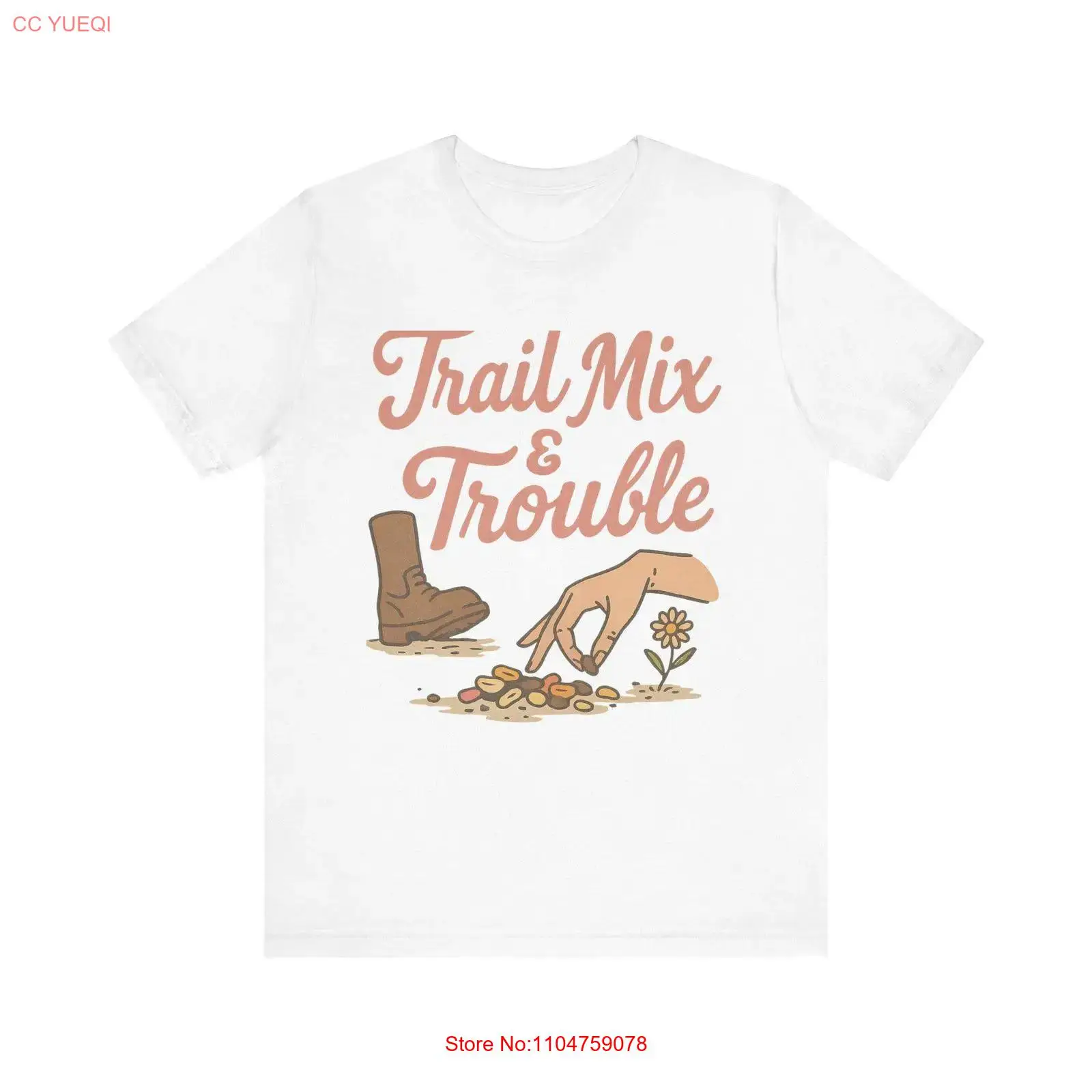 Trail Mix - T-shirt Trail Mix Trouble, vêtement de