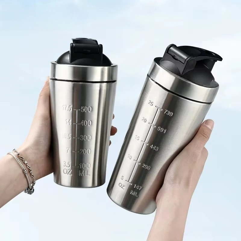 1 bouteille shaker en acier in - Protein Bar avis et prix
