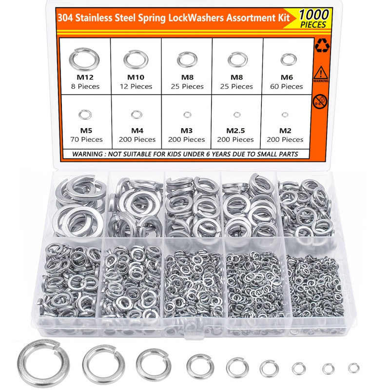 1000 pièces M2 M2.5 M3 M4 M5 M - Nuts Mix avis et prix