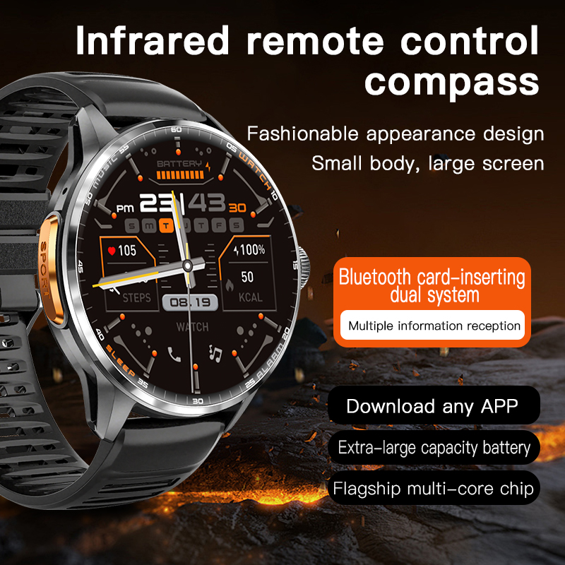Montre connectée 5G/4G avec éc - Seaweed Snack avis et prix