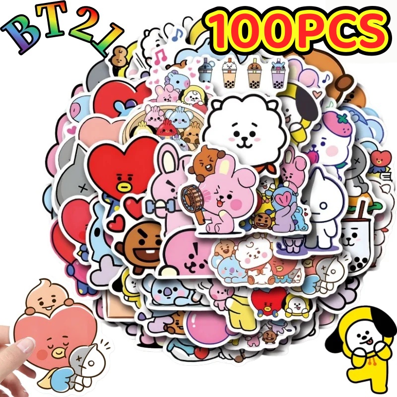 55/110 pièces d'autocollants B - Cookies Pack avis et prix